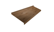 Отлив простой 250 0,45 Print Premium Pine Wood Fresh (2м)