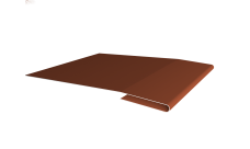 Планка начальная 0,5 Velur X RAL 8004 терракота (2м)