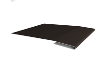 Планка начальная Grand Line 0,45 Drap TX RR 32 темно-коричневый (2м)