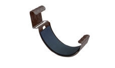 Соединитель желоба Grand Line 150 мм матовый RAL 8017