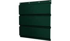 Софит металлический Классик v01 Grand Line полная перфорация 0,4 PE с пленкой RAL 6005 зеленый мох