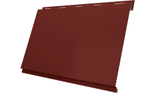 Вертикаль классик Grand Line 0,45 ПЭ с пленкой RAL 3009 оксидно-красный