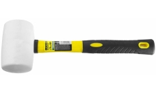 Киянка резиновая Stayer белая, фиберглассовая рукоятка 900г (20533-900)
